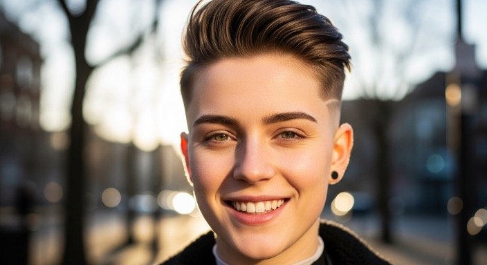 Gen Z haircuts and mental healing