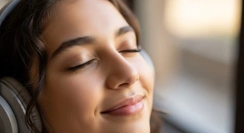 Positive words in songs and your mental health