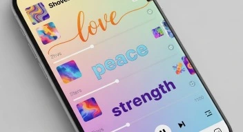 Positive words in songs and your mental health