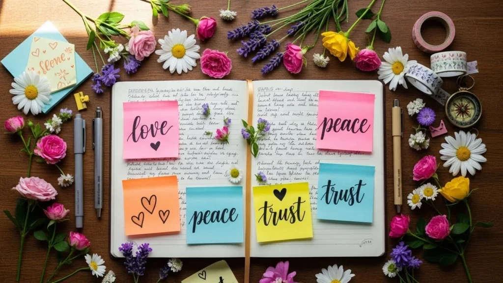 Journal prompts for self love