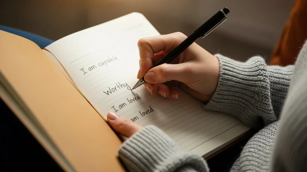 Journal prompts for self love