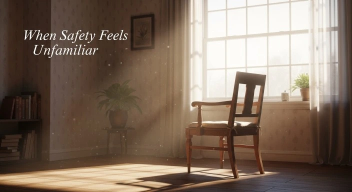 When safety feels unfamiliar during emotional healing